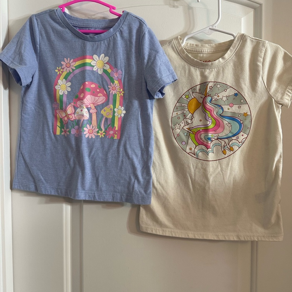 Garanimals Blue and Cream Graphic Tees for Kids